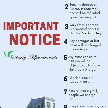 Wesberly Apartments Kuching Luaran gambar